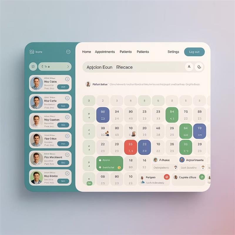 Caregiver App Interface